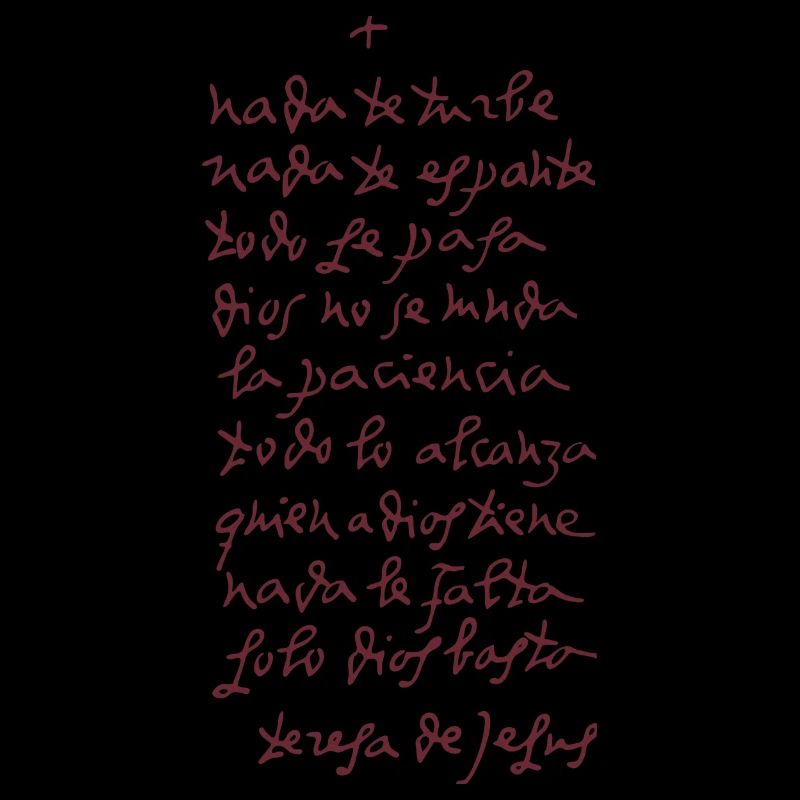Solo Dios basta (Let nothing disturb thee)