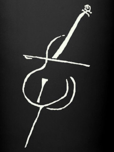 Violoncelle blanc pur
