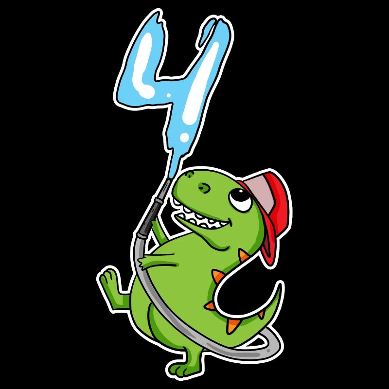 4th Birthday Dinosaur