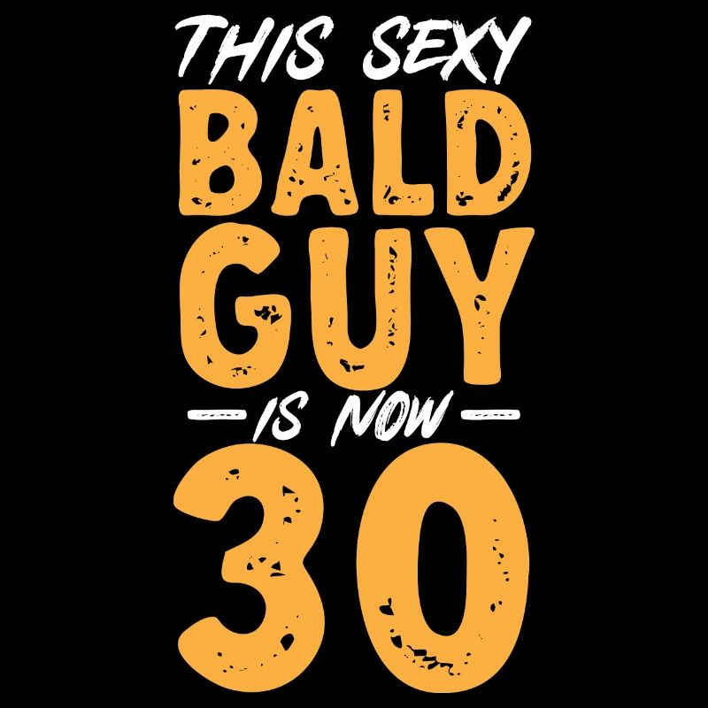 Glatze Kahlköpfigkeit Bart Glatzkopf