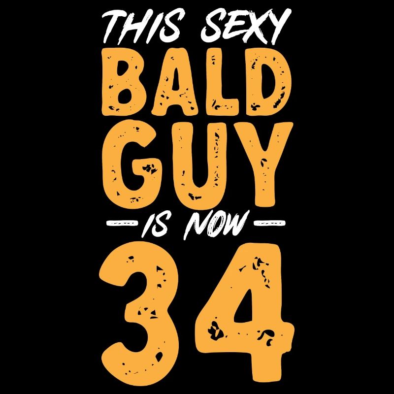 Glatze Kahlköpfigkeit Bart Glatzkopf