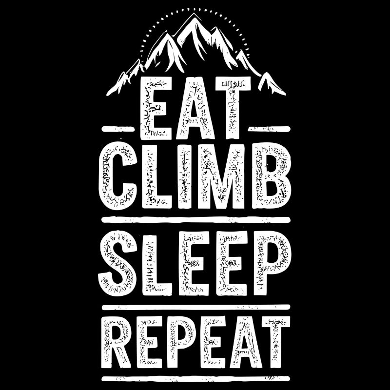 Manger, grimper, dormir, répéter