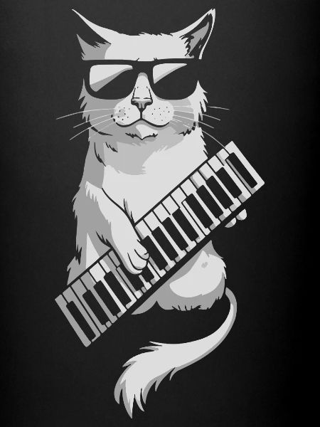 Clavier Keytar Chat Cadeau
