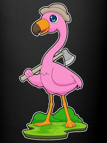 Flamingo Lumberjack Axe