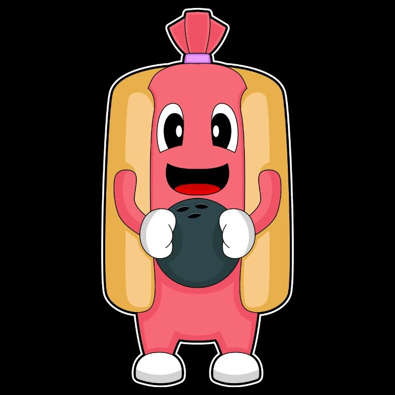 Hotdog Bowling Boule de bowling