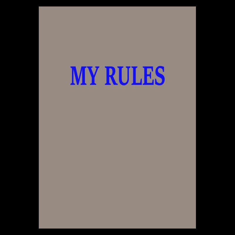 my rules