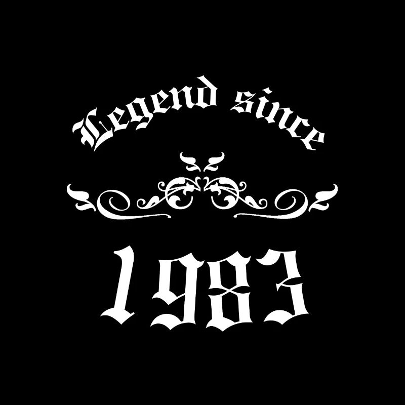Legend since 1983 Geburtstag