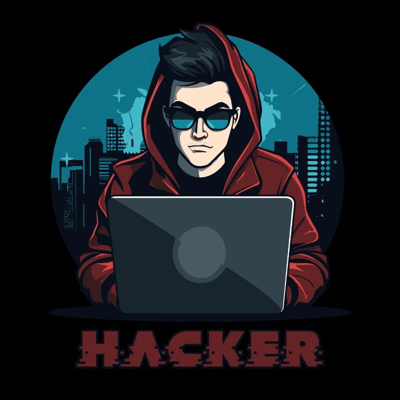 Lunettes de soleil Hacker Hacker Hacker anonyme