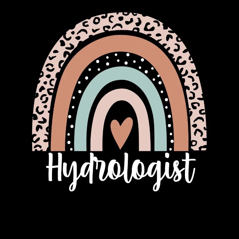 Hydrologe Regenbogenleopard Lustiger Hydrologe