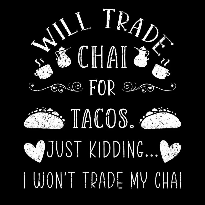 Chai Latte Tee trinken Teetrinker