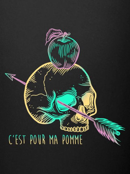 Skull Apple yellow