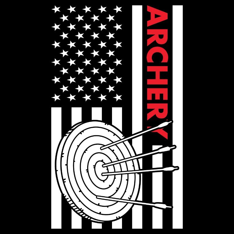Sport Us Flag Tir à l’arc