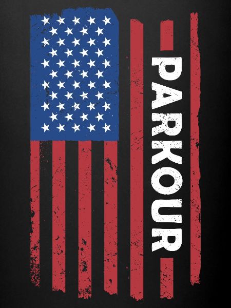Traceur Us Flag Parkour