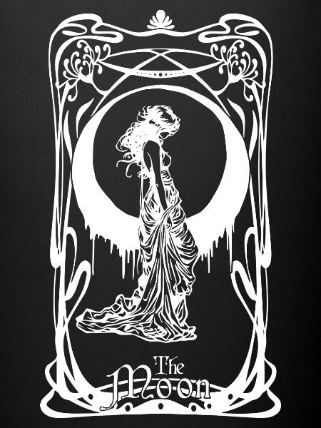 Moon Tarot Card