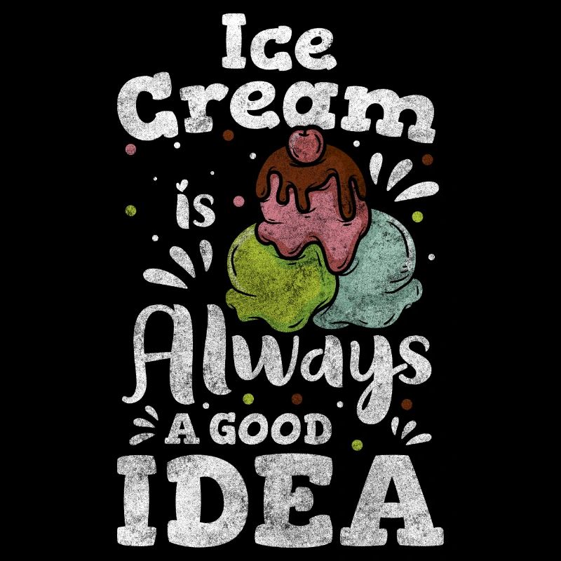 Eis Waffel Eisverkäufer Dessert