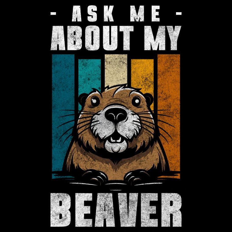 Beaver Tree Cutter Zoo Nature Conservation