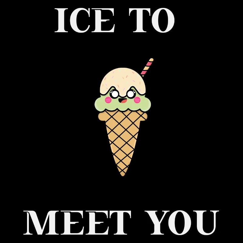 Glace pour vous rencontrer idée cadeau douce mignonne crème glacée