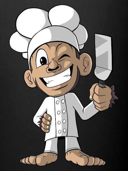 Funny Monkey Chef