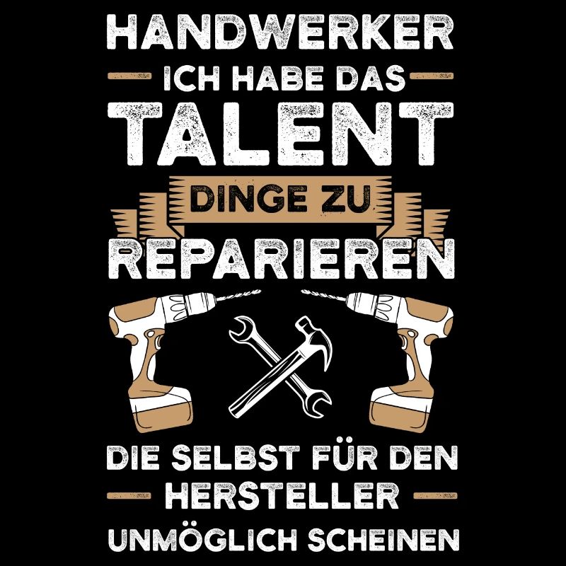 Handwerker Beruf Handwerk Geschenk