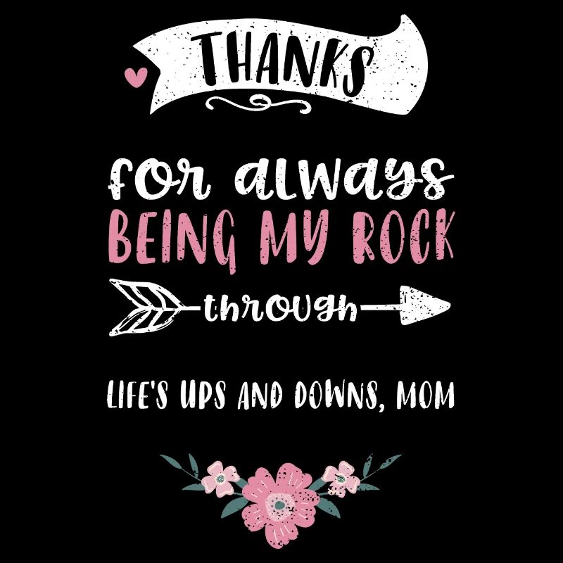Thanks for always being my rock...