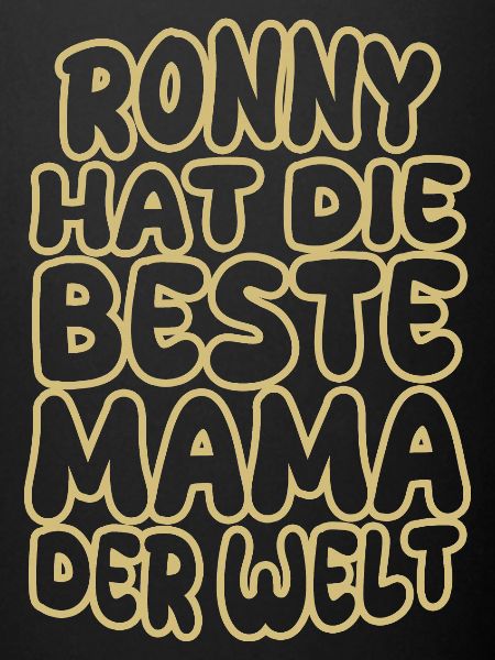 Ronny comme un dicton