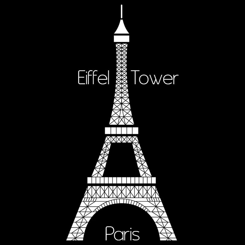 Eiffel Tower (dark)