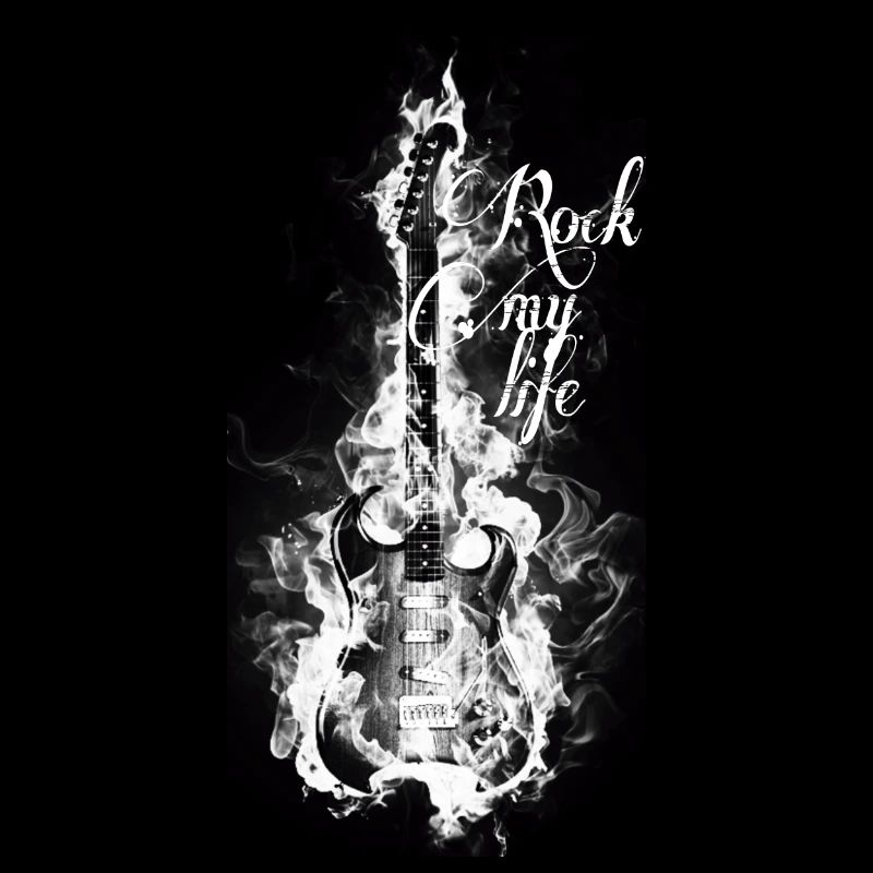 Rock ma vie - blanc