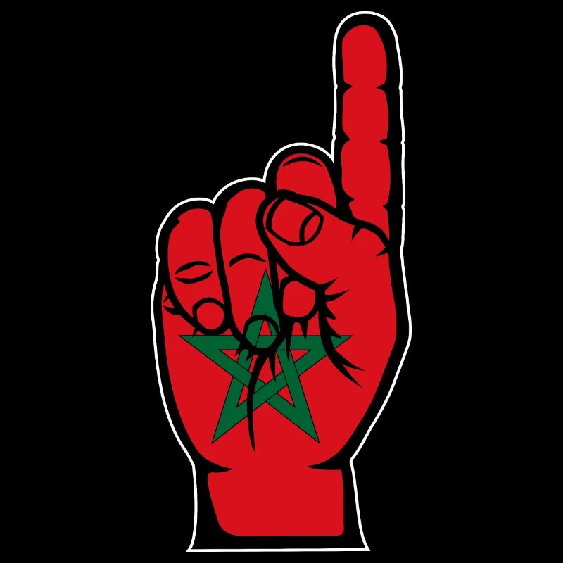 Drapeau du Maroc numéro 1