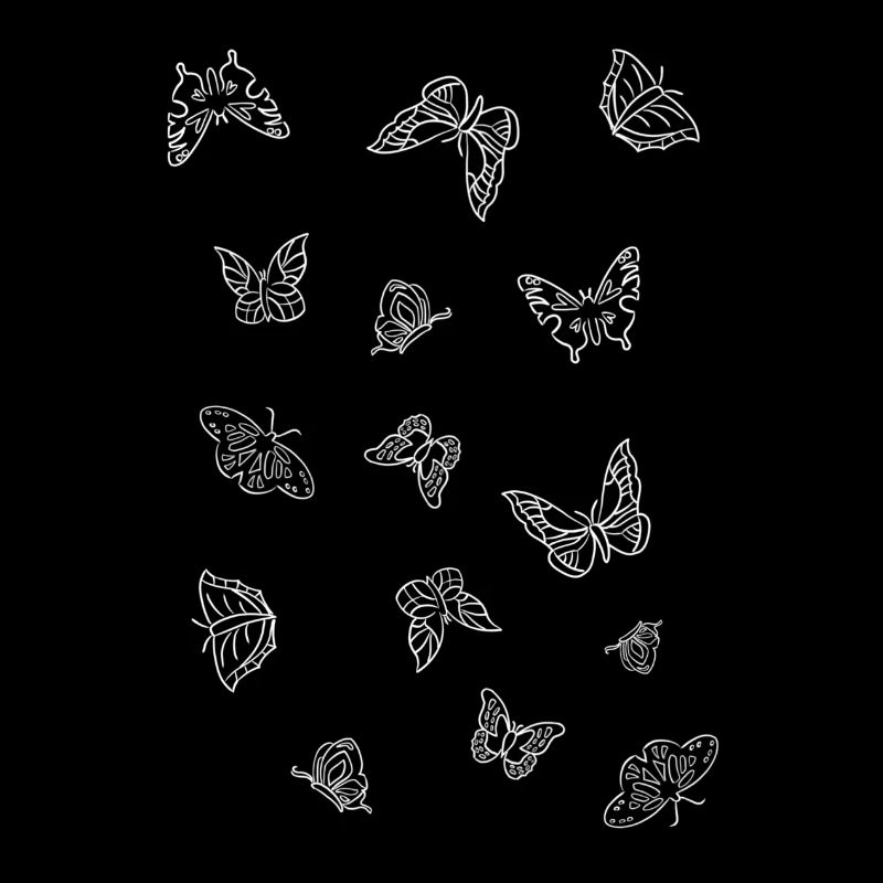 Schmetterlinge Muster | Schmetterling |