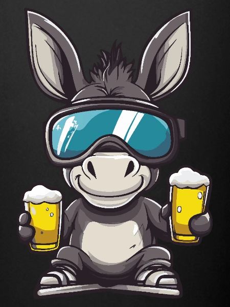 Bière après-ski Donkey