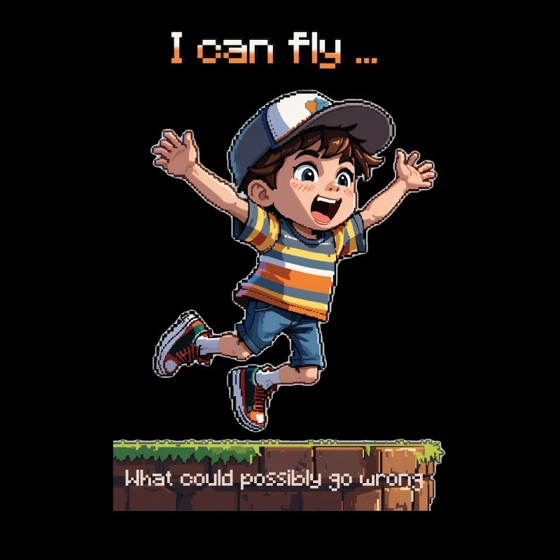Le gars de la mouche 8bit