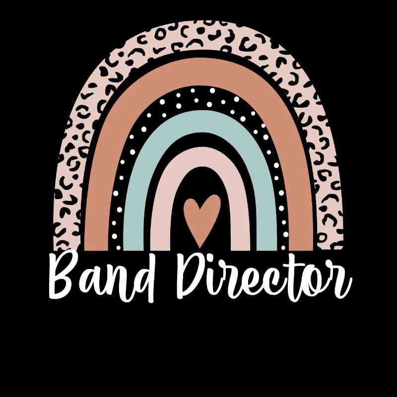 Banddirektor Rainbow Leopard Lustiger Banddirektor