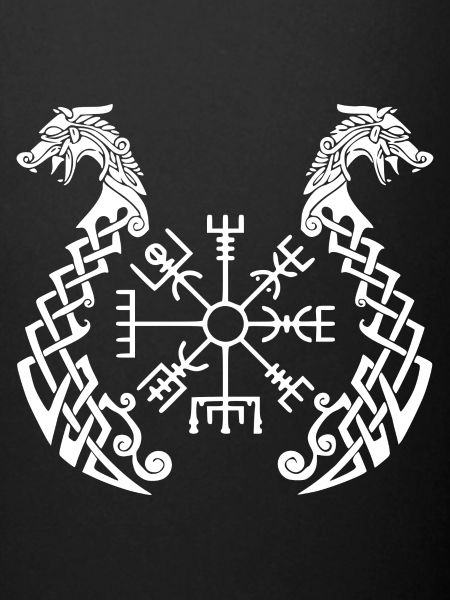 Vikings dragon-dragon Runenkompass