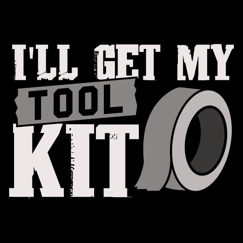 I get my toolbox Gaffa tape