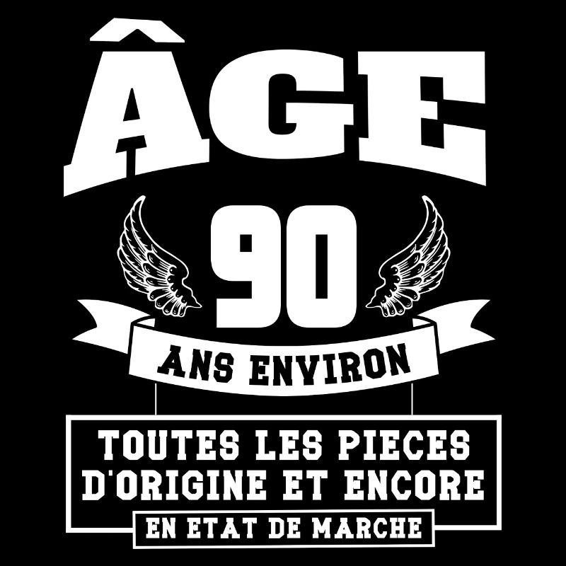 90 ans environ