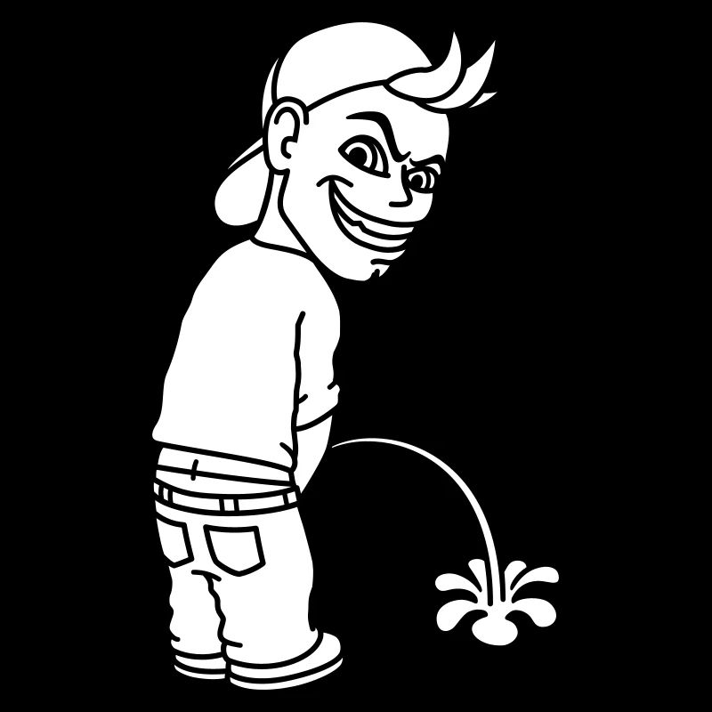 Garçon pipi (blanc)