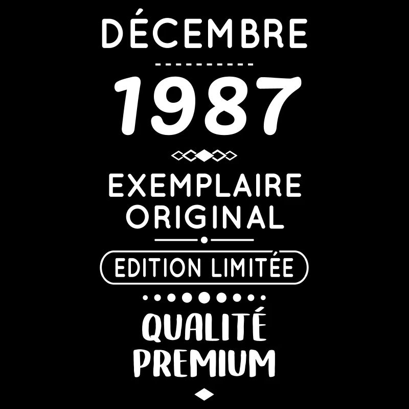 Anniversaire 35 ans - Décembre 1987 Original