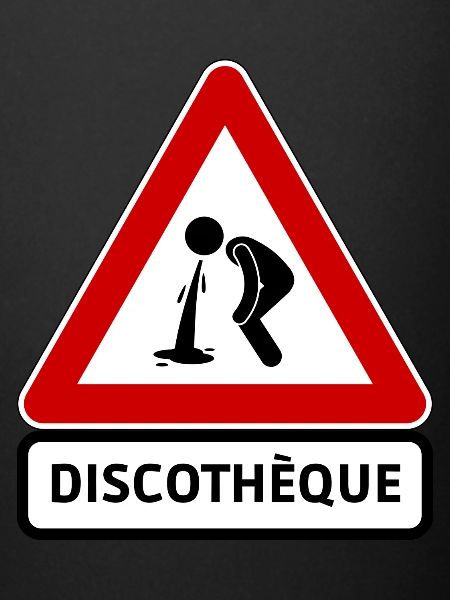 panneau discothèque