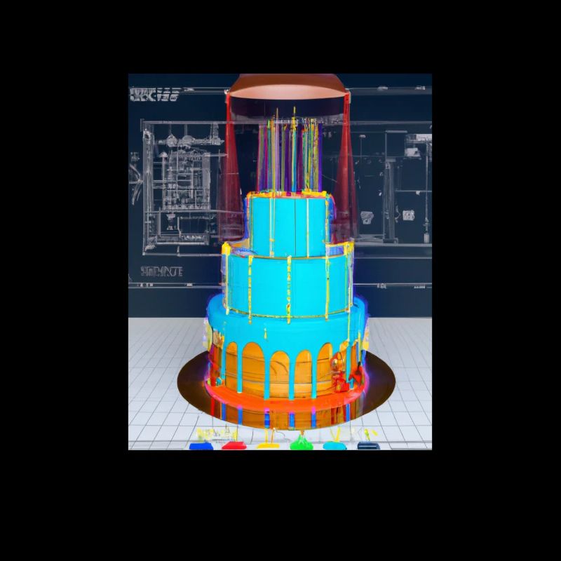 Drip Cake Blueprint Pastry Chef Cake Baking