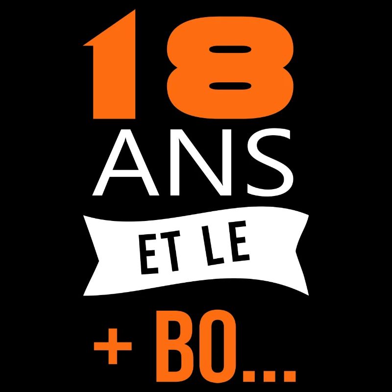 18 ans anniversaire 18 ans le plus beau majorité