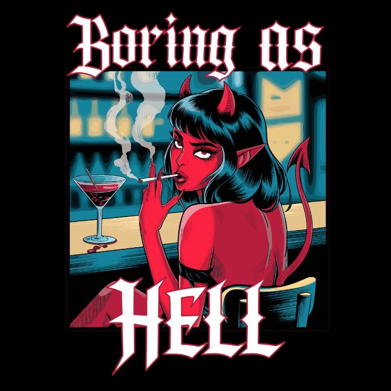Infernal Boring Gothic Demon Art Hell Goth