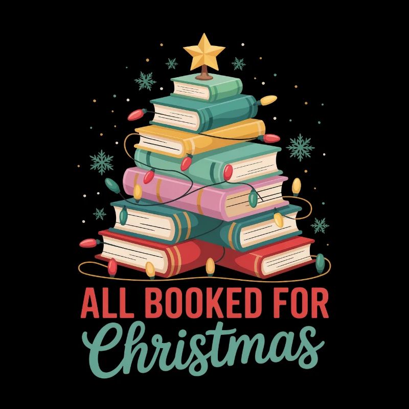 All Booked For Christmas Tree Bookworm Christmas