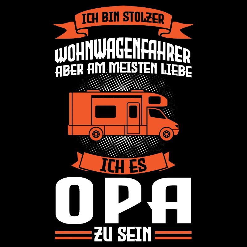 Camper Opa Großvater Geschenk