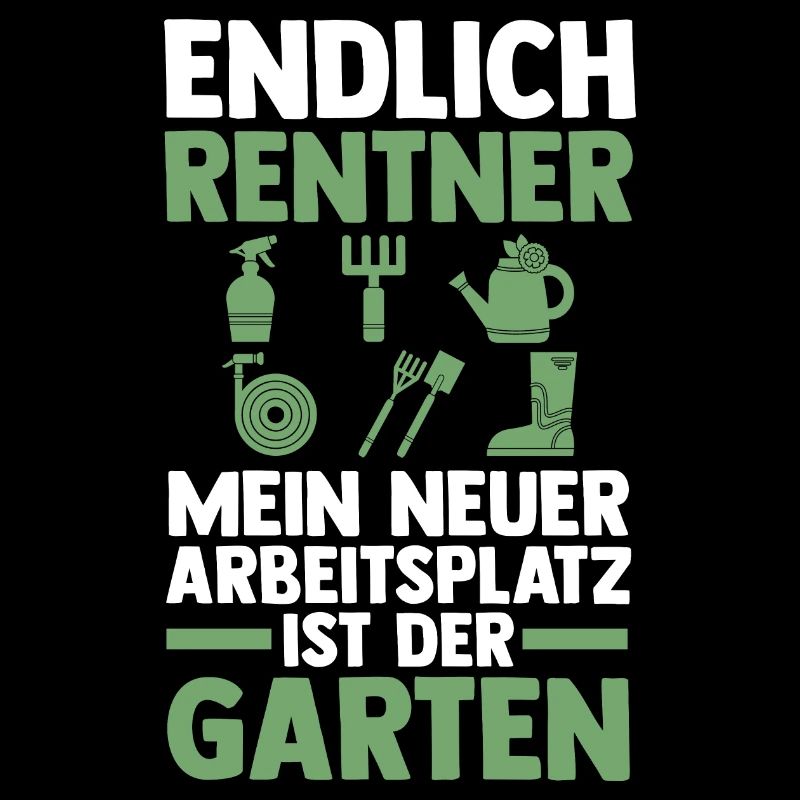 Garten Ruhestand Hobbygärtner Geschenk