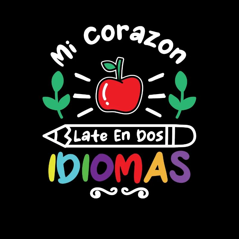 Mi Corazon Late En Dos Idiomas