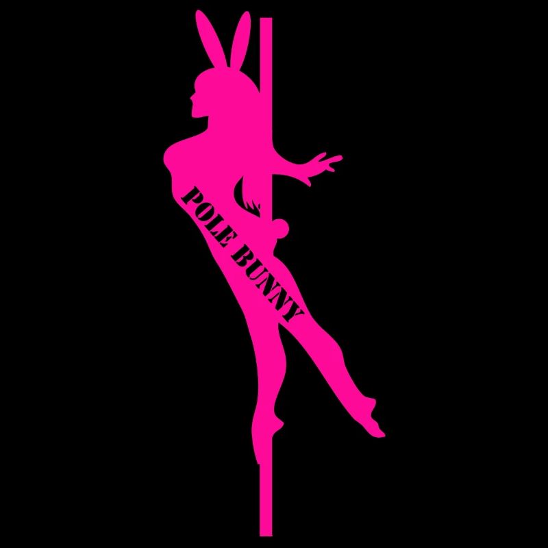 Pole Bunny Silhouette