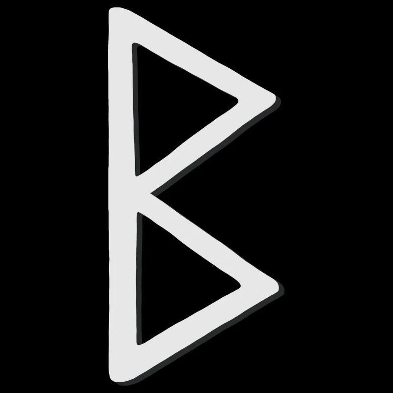 Futhark Runic Alphabet Berkana