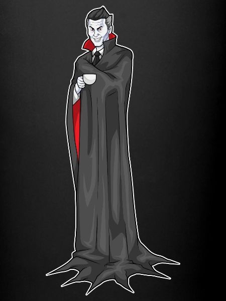 Vampire Halloween Coffee