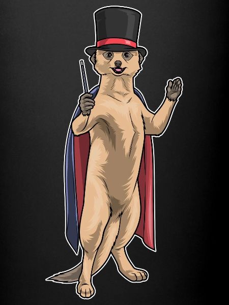 Meerkat Wizard Wand