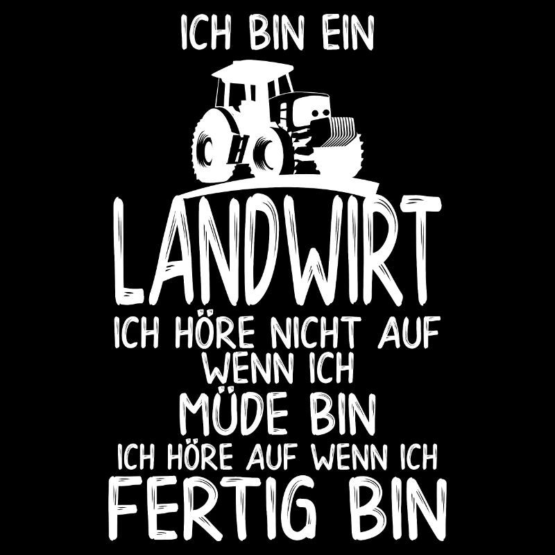 Ich bin ein Landwirt mit Traktor T-Shirt Geschenk